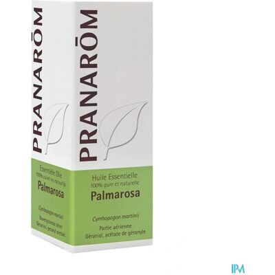 Pranarom Palmarosa Essential Oil - 10ml - Skin Care & Aromatherapy Pranarom Palmarosa Essential Oil - 10ml - Skin Care & Aromatherapy