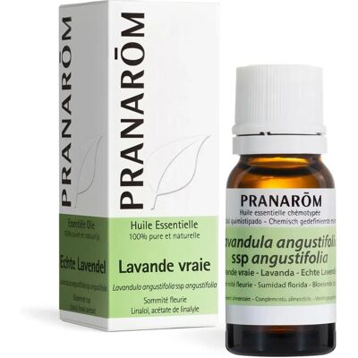 Pranarom Lavender Essential Oil - Pure, Chemotyped, 10ml Pranarom Lavender Essential Oil - Pure, Chemotyped, 10ml