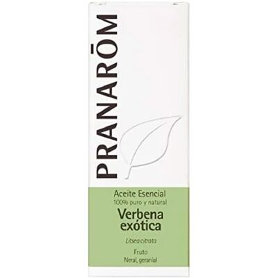 Pranarom Essentiële Olie - Litsea cubeba - Kalmerend, Exotische Citroen - 10ml Pranarom Essentiële Olie - Litsea cubeba - Kalmerend, Exotische Citroen - 10ml