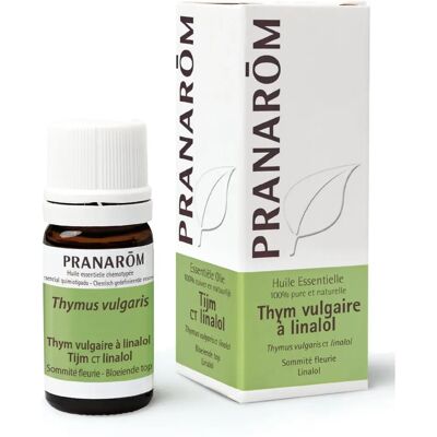 Olio essenziale di timo biologico Pranarôm - 5ml - Antibatterico, Stimola l'immunità Olio essenziale di timo biologico Pranarôm - 5ml - Antibatterico, Stimola l'immunità