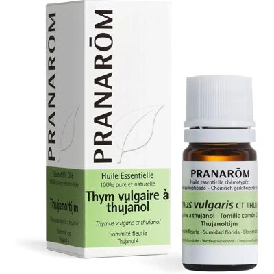 Huile essentielle de Thymus vulgaris ct Thujanol - Pranarôm 5 ml - Publicité Huile essentielle de Thymus vulgaris ct Thujanol - Pranarôm 5 ml - Publicité