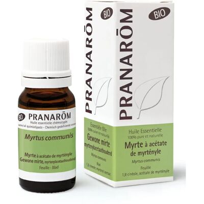 Pranarôm Myrtus communis ct myrtenyl acetate - Essential Oil - 10ml Pranarôm Myrtus communis ct myrtenyl acetate - Essential Oil - 10ml