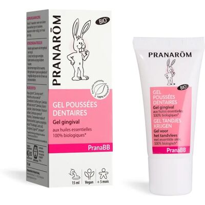 Gel Bio Pranarôm pour les Douleurs de Gencives - 15 g - Publicité Gel Bio Pranarôm pour les Douleurs de Gencives - 15 g - Publicité