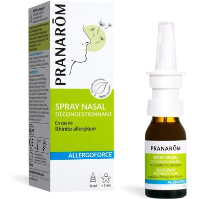 PRANAROM Allergoforce Spray nasal - Décongestion - Publicité PRANAROM Allergoforce Spray nasal - Décongestion - Publicité