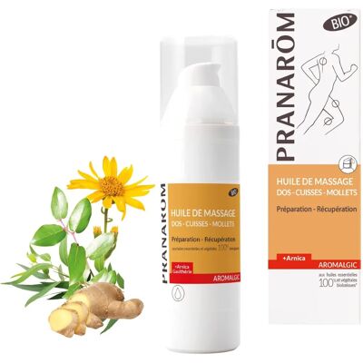 PRANAROM Bio Massageöl - Linderung bei Muskelschmerzen - 100ml PRANAROM Bio Massageöl - Linderung bei Muskelschmerzen - 100ml
