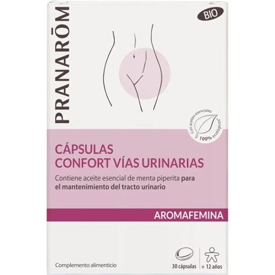 Pranarôm Pranarom Aromafemina Cápsulas Confort Vías Urinarias - Suplemento Dietético Pranarôm Pranarom Aromafemina Cápsulas Confort Vías Urinarias - Suplemento Dietético