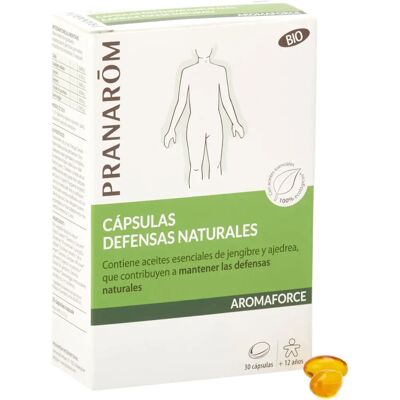 PranarĂ´m Aromaforce Natural Defenses Bio - 30 Capsules PranarĂ´m Aromaforce Natural Defenses Bio - 30 Capsules