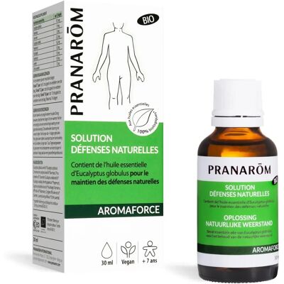 PRANAROM Aromaforce Solution Défenses Naturelles Bio - 30ml - Publicité PRANAROM Aromaforce Solution Défenses Naturelles Bio - 30ml - Publicité