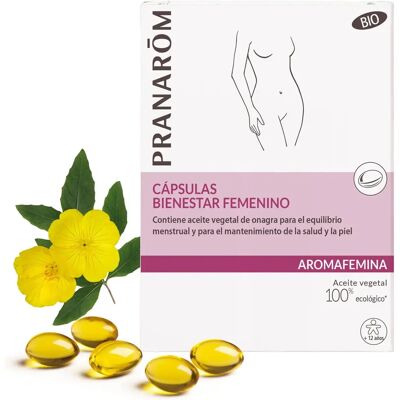 PranarĂ´m Aromafemina Women's Wellness Evening Primrose - Supplements PranarĂ´m Aromafemina Women's Wellness Evening Primrose - Supplements