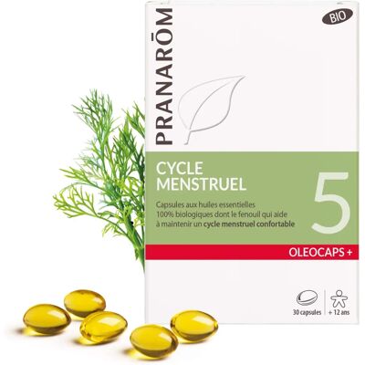 Pranarôm Anethol-Lavendel-Ingwer Menstruationszyklus Bio-Kapseln - Nahrungsergänzung Pranarôm Anethol-Lavendel-Ingwer Menstruationszyklus Bio-Kapseln - Nahrungsergänzung