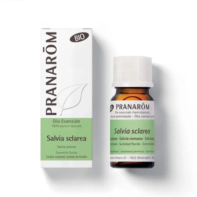 Olio Essenziale Biologico di Salvia Sclarea - 5ml - Herbalgem Pranarom Olio Essenziale Biologico di Salvia Sclarea - 5ml - Herbalgem Pranarom
