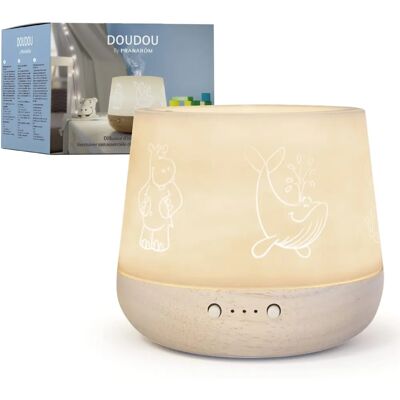Pranarôm Doudou Difusor Ultrasónico - Seguro para Bebés y Luz Nocturna Pranarôm Doudou Difusor Ultrasónico - Seguro para Bebés y Luz Nocturna