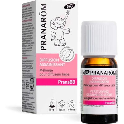 Pranarôm PranaBB Bio Diffusionsmischung - Babysicher - 10ml Pranarôm PranaBB Bio Diffusionsmischung - Babysicher - 10ml