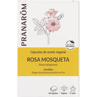 Pranarom Rosehip Vegetable Oil Capsules - Skin Care - Dietary Supplement Pranarom Rosehip Vegetable Oil Capsules - Skin Care - Dietary Supplement