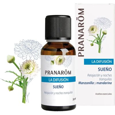 Diffusore di Olio Essenziale Pranarom - Camomilla Romana e Mandarino - Aiuto al Sonno Diffusore di Olio Essenziale Pranarom - Camomilla Romana e Mandarino - Aiuto al Sonno