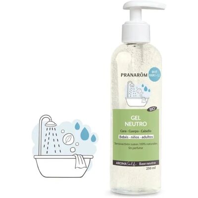 Pranarom Bio Neutral Gel - Skin & Hair Cleansing - 250ml Pranarom Bio Neutral Gel - Skin & Hair Cleansing - 250ml