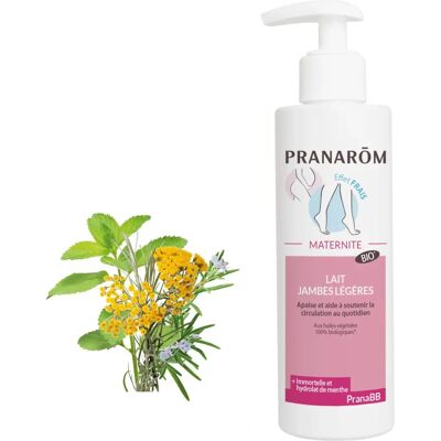 Pranarom Modèle - Lait Corporel - Pour femmes enceintes - Publicité Pranarom Modèle - Lait Corporel - Pour femmes enceintes - Publicité