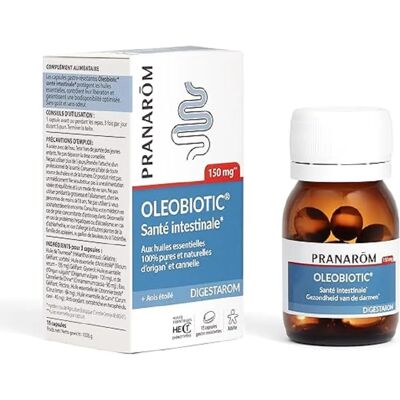 Pranarôm Oleobiotic Soutien Digestif - Complément Alimentaire - Publicité Pranarôm Oleobiotic Soutien Digestif - Complément Alimentaire - Publicité