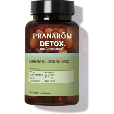 Pranarom Aromaboost detox - Supports liver health with Milk Thistle Pranarom Aromaboost detox - Supports liver health with Milk Thistle