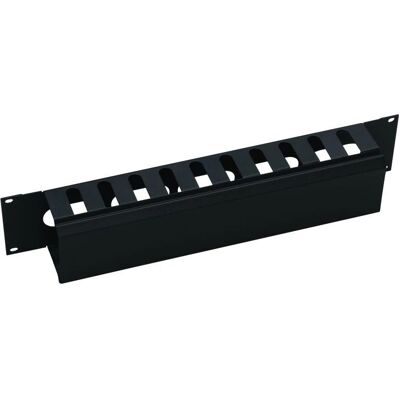 Lanview 1U 19" Sliding Cover Cable Management Panel - Cable management panel Lanview 1U 19" Sliding Cover Cable Management Panel - Cable management panel