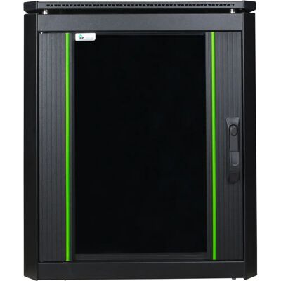 Armadio rack Logon 12U - 600x600mm Nero Armadio rack Logon 12U - 600x600mm Nero
