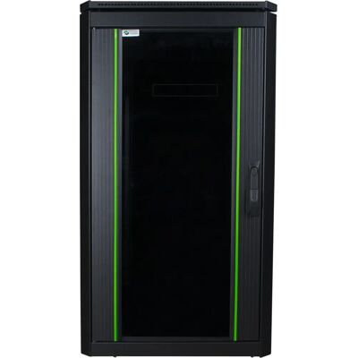 LOGON RDL20U68BL Rack-Gestell - 20U, Schwarz, Verriegelbare Tür LOGON RDL20U68BL Rack-Gestell - 20U, Schwarz, Verriegelbare Tür