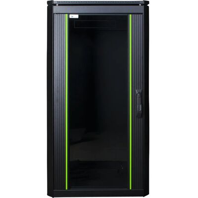 Armadio Rack Lanview 22U - Nero - 19" - 600x600mm Armadio Rack Lanview 22U - Nero - 19" - 600x600mm