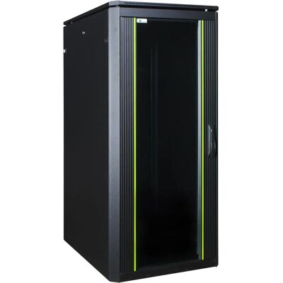Armadio rack Logon 26U - 600 kg - Nero Armadio rack Logon 26U - 600 kg - Nero