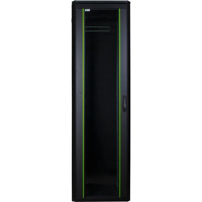 Logon 42U Rack-Schrank - 600 x 600 mm, Schwarz Logon 42U Rack-Schrank - 600 x 600 mm, Schwarz