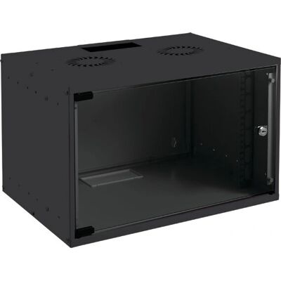 Logon 12U Wandrack Schwarz - Rack Schrank Logon 12U Wandrack Schwarz - Rack Schrank