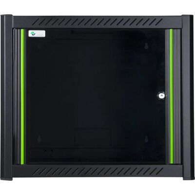 Lanview RWM09U56BL - Wandmontierter 9U Rack-Schrank - Schwarz Lanview RWM09U56BL - Wandmontierter 9U Rack-Schrank - Schwarz