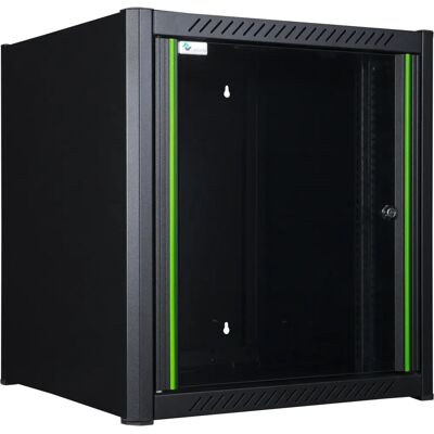 Lanview RWM12U45BL Wandmontiertes Rack 12U - Schwarz Lanview RWM12U45BL Wandmontiertes Rack 12U - Schwarz