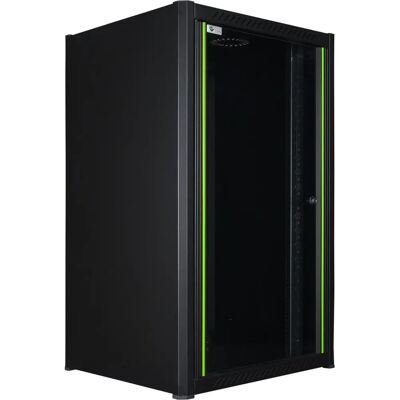 Logon 20U Wandmontage Rack - Schwarz Logon 20U Wandmontage Rack - Schwarz