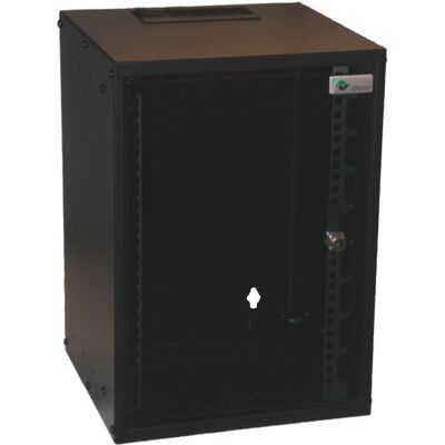 Lanview 10" Wandrack - 9U - Stahl - Schwarz - IP20 - 5J Lanview 10" Wandrack - 9U - Stahl - Schwarz - IP20 - 5J