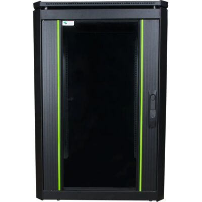 Logon 16U Rack-Gehäuse - Schwarz - 19" Servereinschub Logon 16U Rack-Gehäuse - Schwarz - 19" Servereinschub