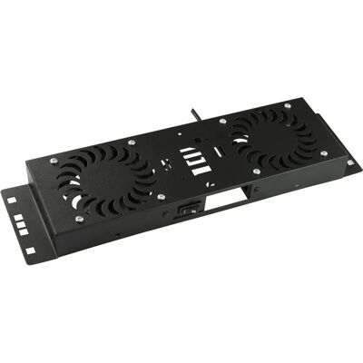 Lanview RAF113BL - 2 Lüfter Modul - Rack Zubehör Lanview RAF113BL - 2 Lüfter Modul - Rack Zubehör