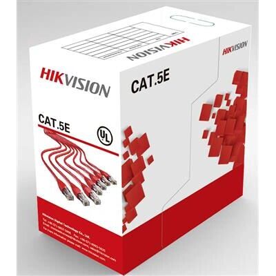 Câble réseau Hikvision DS-1LN5E-S - Multicolore - 305m - Cat5e U/UTP - Transmission fiable des données - Publicité Câble réseau Hikvision DS-1LN5E-S - Multicolore - 305m - Cat5e U/UTP - Transmission fiable des données - Publicité