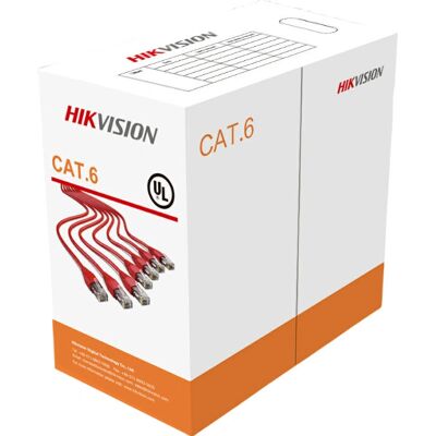 Hikvision DS-1LN6-UU Netzwerkkabel - Orange 305m Cat6 U/UTP Hikvision DS-1LN6-UU Netzwerkkabel - Orange 305m Cat6 U/UTP