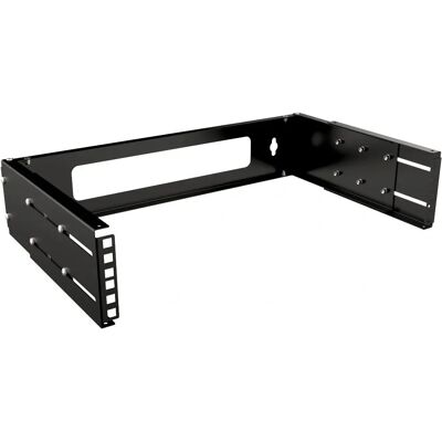 Lanview RAR200BL Verstellbarer Tiefe Rack-Schrank - 2U Schwarz Lanview RAR200BL Verstellbarer Tiefe Rack-Schrank - 2U Schwarz