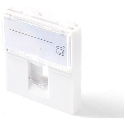 LOGON - LKS835 - Weiß - 45x45 - 1-Port Modul LOGON - LKS835 - Weiß - 45x45 - 1-Port Modul