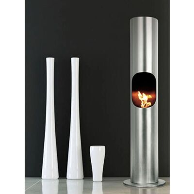 Biochimenea de pie TECNOAIR SYSTEM Portofino Acero Inoxidable Biochimenea de pie TECNOAIR SYSTEM Portofino Acero Inoxidable