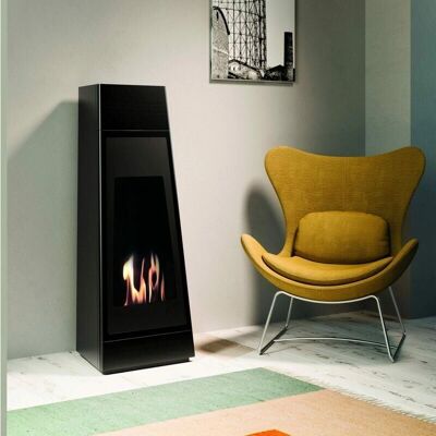 TECNOAIR SYSTEM Biocamino Tokyo - 3kW Negro TECNOAIR SYSTEM Biocamino Tokyo - 3kW Negro