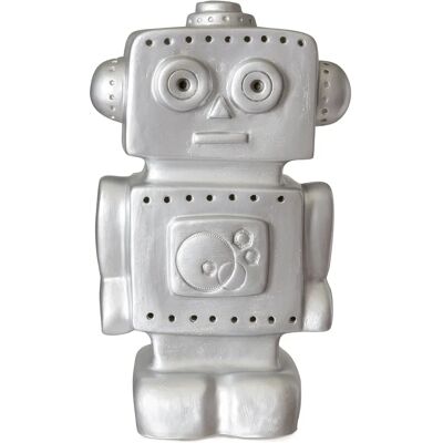 Veilleuse Robot Argentée EGMONT - Décoration pour Bébé - Publicité Veilleuse Robot Argentée EGMONT - Décoration pour Bébé - Publicité