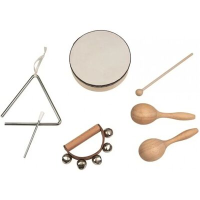 Egmont Toys Musikinstrument-Set - Grau/beige/blau - Musikalische Art Egmont Toys Musikinstrument-Set - Grau/beige/blau - Musikalische Art