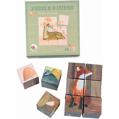 Egmont Toys Puzzle Würfel Waldtiere - Lehrreicher Spaß Egmont Toys Puzzle Würfel Waldtiere - Lehrreicher Spaß