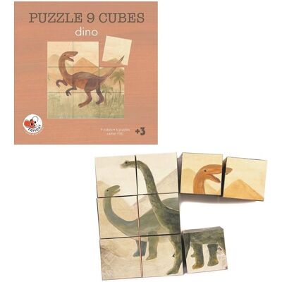 Egmont Toys Klocek Puzzle Dino - Edukacyjna Zabawka - 570041 Egmont Toys Klocek Puzzle Dino - Edukacyjna Zabawka - 570041