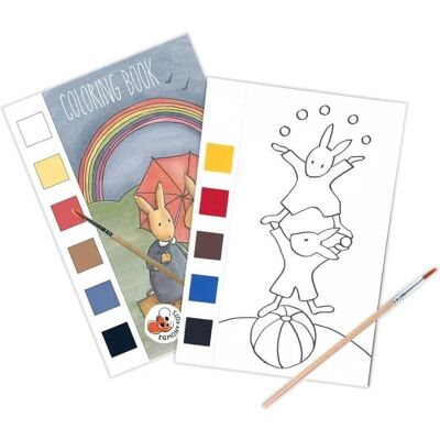 Egmont Toys - Aquarell‑Set - 9 Illustrationen - Pinsel Egmont Toys - Aquarell‑Set - 9 Illustrationen - Pinsel