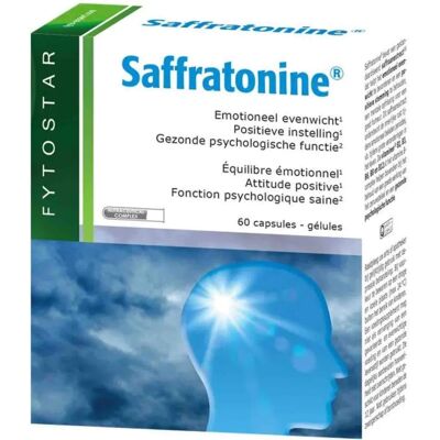 Biover Saffratonine - Azafrán y Vitaminas - 30 Cápsulas - Complemento alimenticio Biover Saffratonine - Azafrán y Vitaminas - 30 Cápsulas - Complemento alimenticio