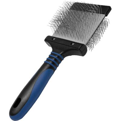 RECORD - Twin Flex Show Tech - Grand - Brosse de toilettage chien - Publicité RECORD - Twin Flex Show Tech - Grand - Brosse de toilettage chien - Publicité