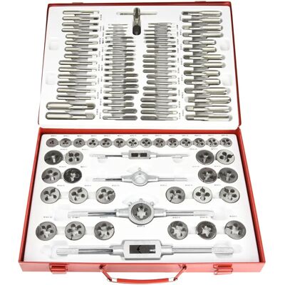 Metalworks M2-M18 Gewindeschneid- und Schneideisen-Set Metalworks M2-M18 Gewindeschneid- und Schneideisen-Set